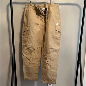 Nike Men's Beige Cargo Pants